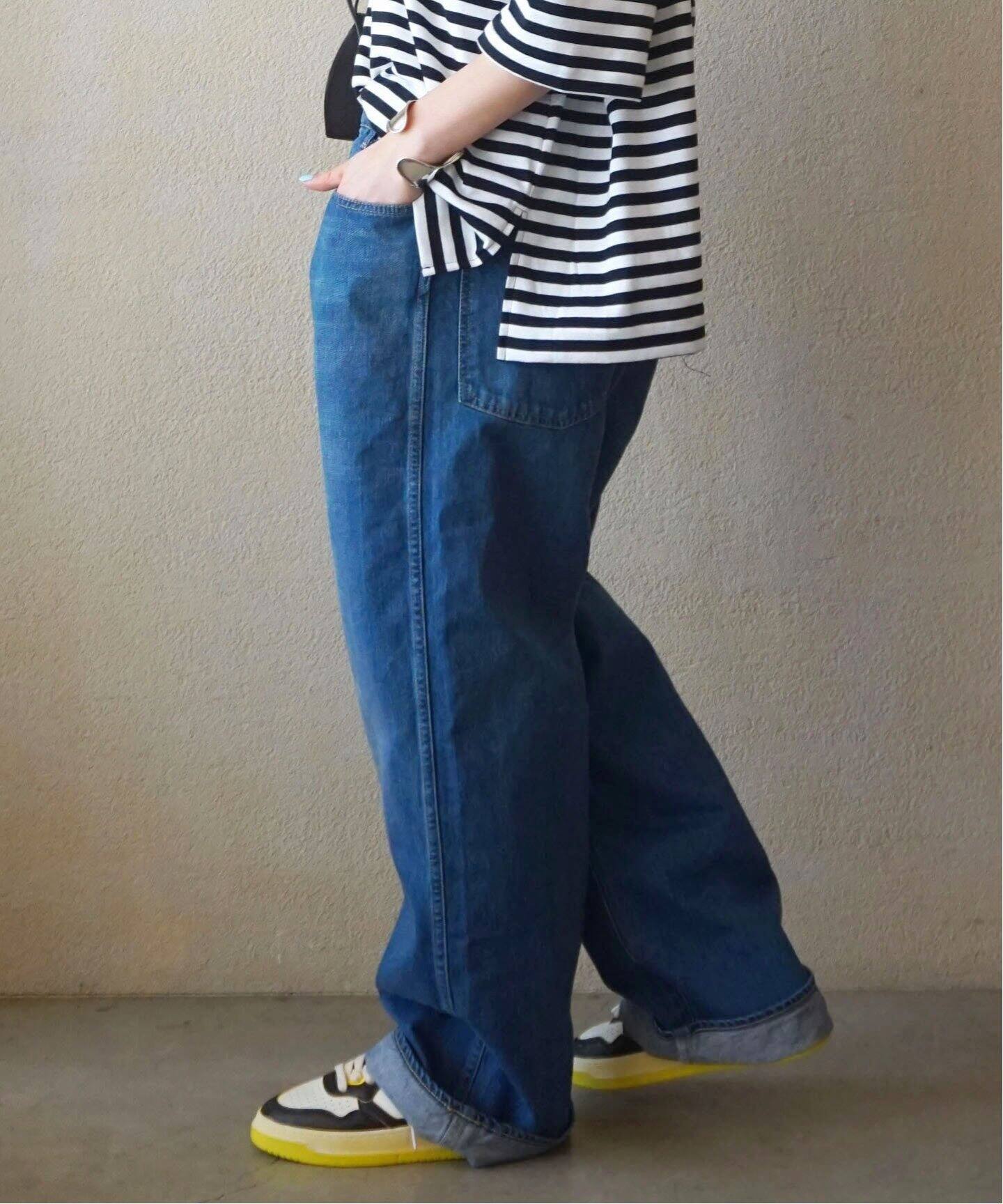 chimala/チマラ】 DENIM NARROW STRAIGHT CUT（デニムパンツ