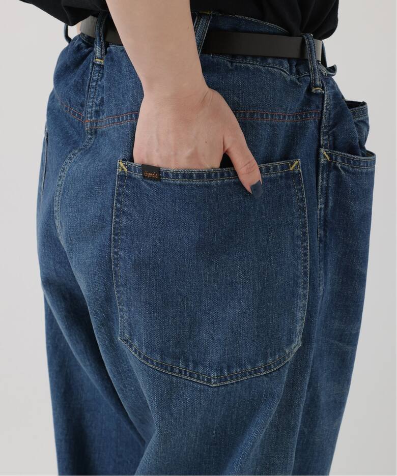 chimala】 DENIM WAIST ADJUSTABLE PANTS（デニムパンツ・ジーンズ