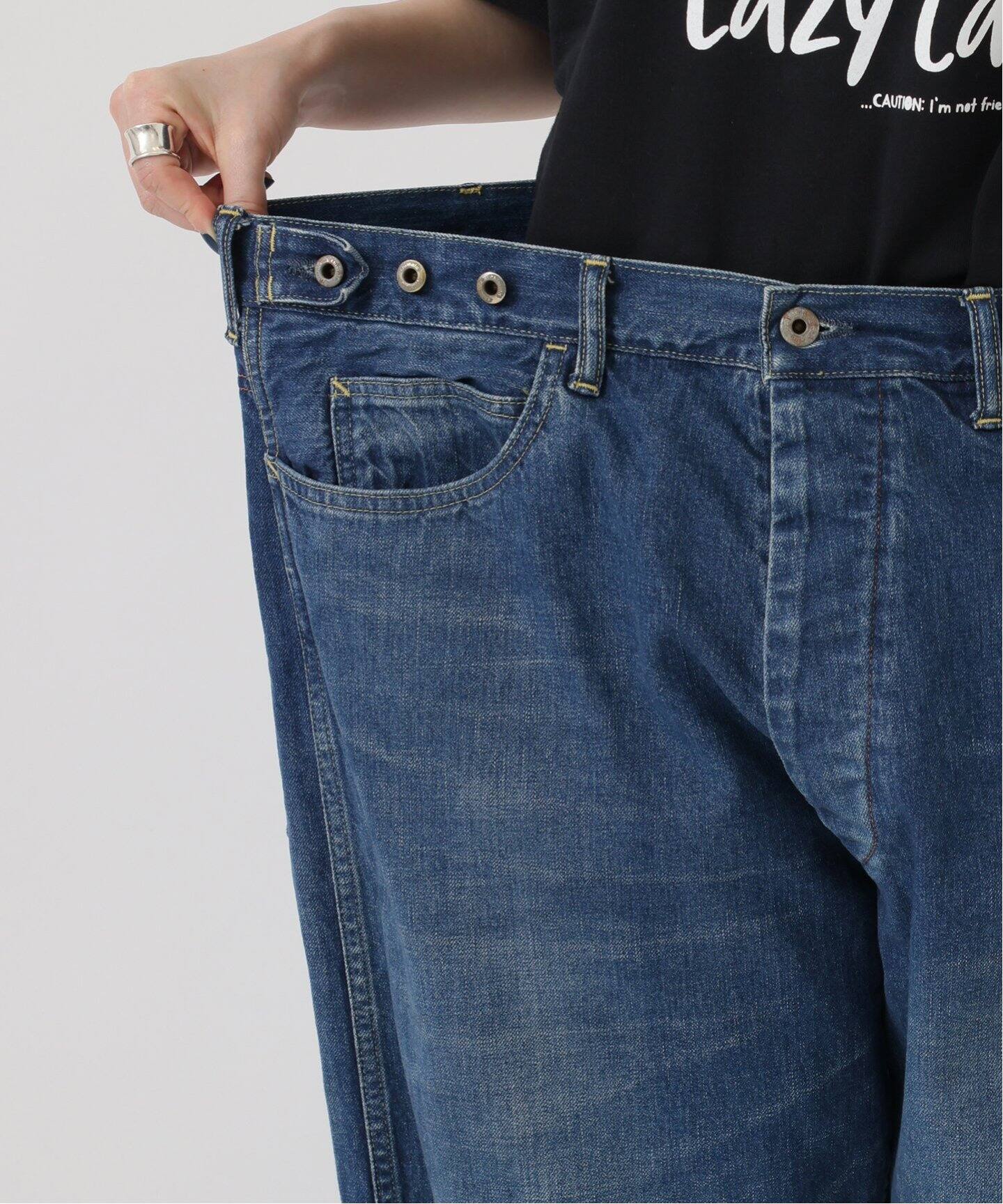 chimala】 DENIM WAIST ADJUSTABLE PANTS（デニムパンツ・ジーンズ