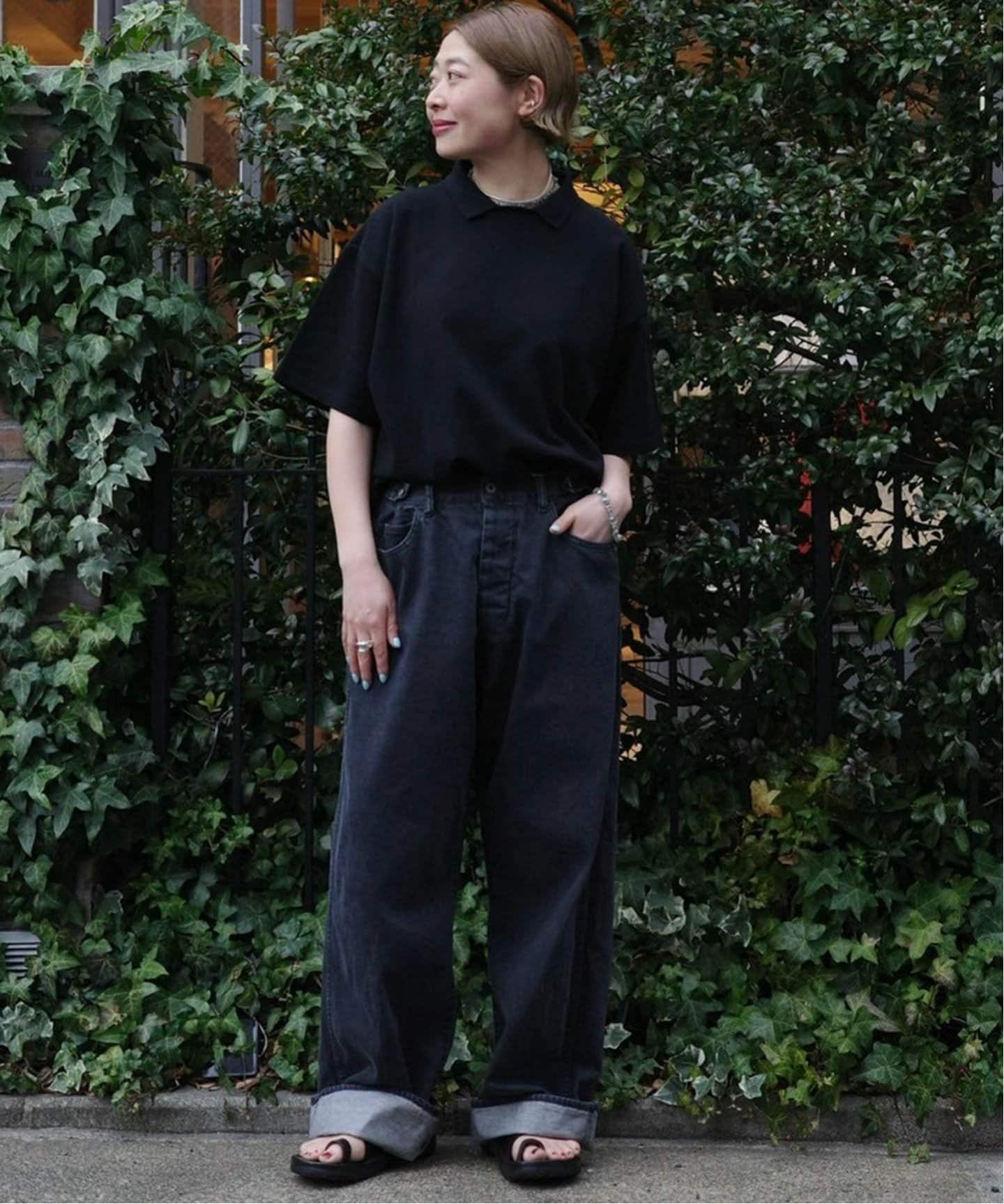chimala】 DENIM WAIST ADJUSTABLE PANTS（デニムパンツ
