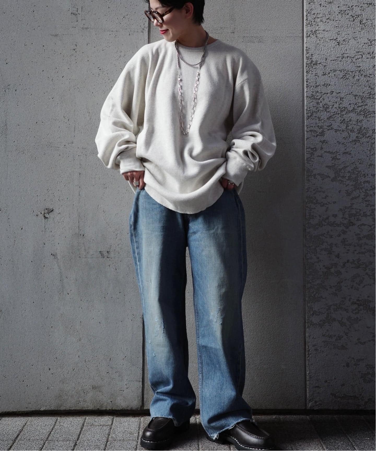 chimala】 DEEP RISE BAGGY CUT（デニムパンツ・ジーンズ