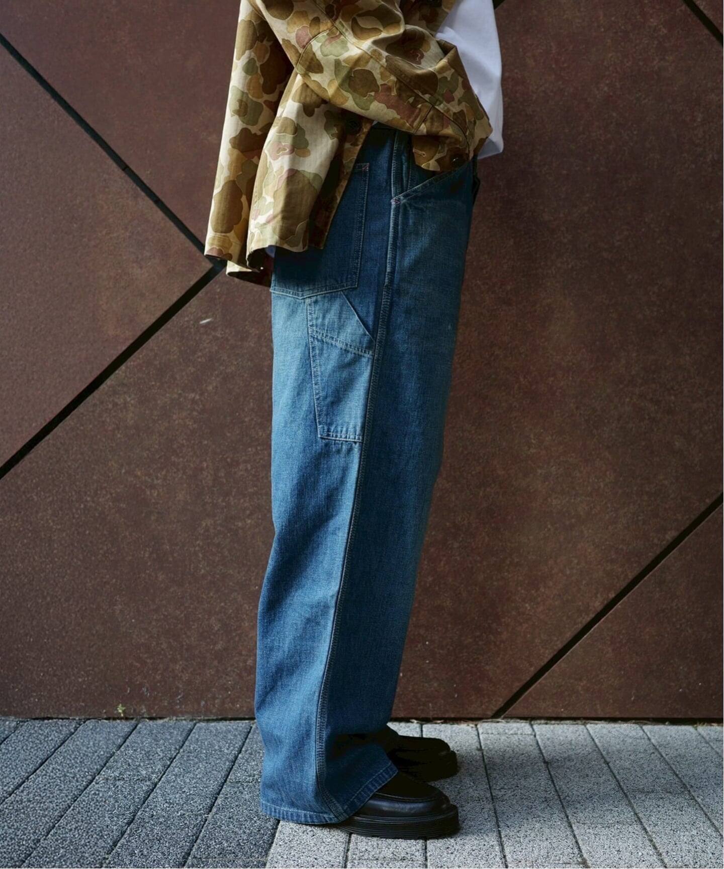 chimala】 DENIM PAINTER PANTS-SHORTER（デニムパンツ・ジーンズ