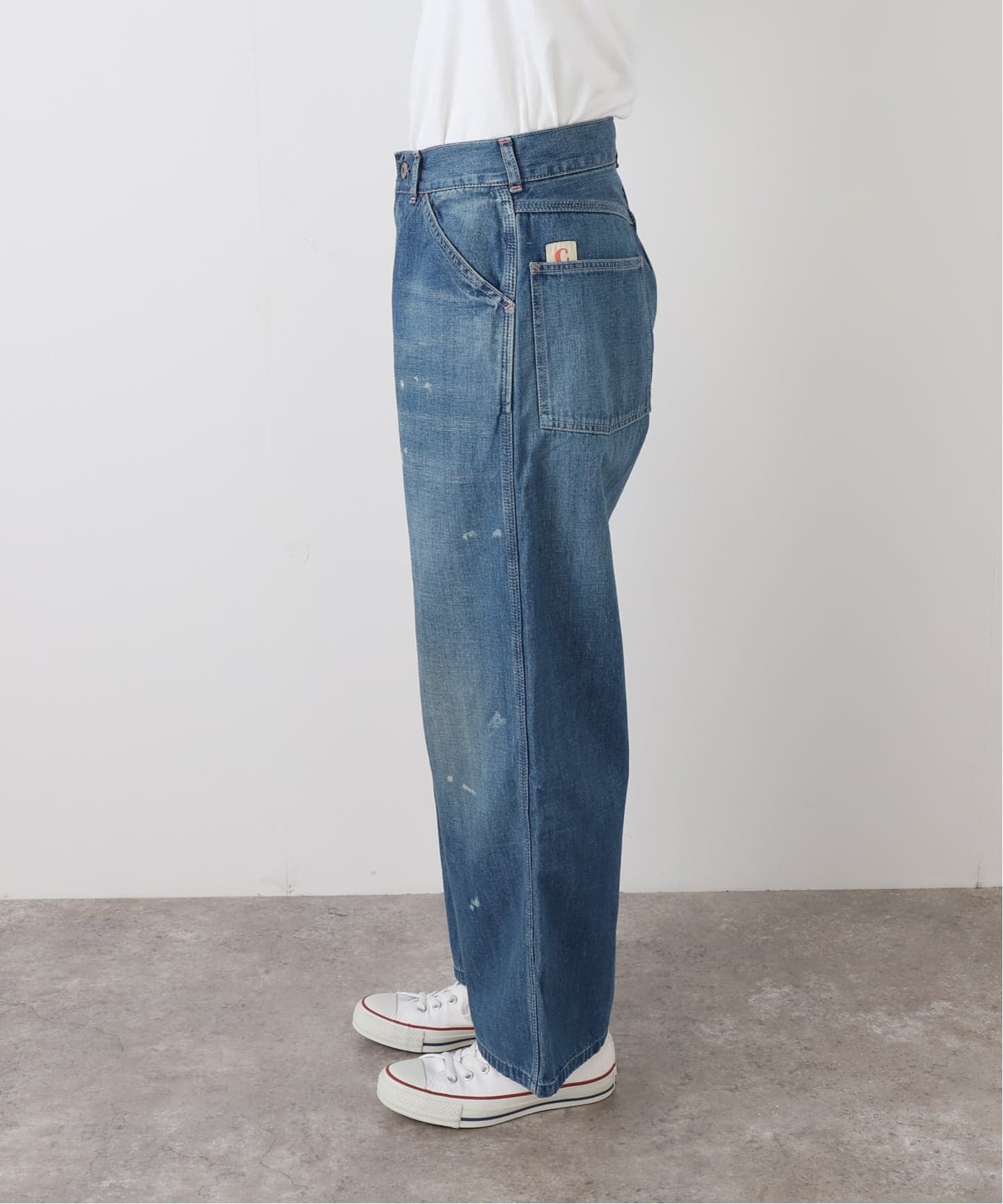 パンツ [chimala] SELVEGE DENIM PAINTER PANTS chimala×PLEASE DENIM PAINTER PANTS ¥46000(¥50600) 28、30の2