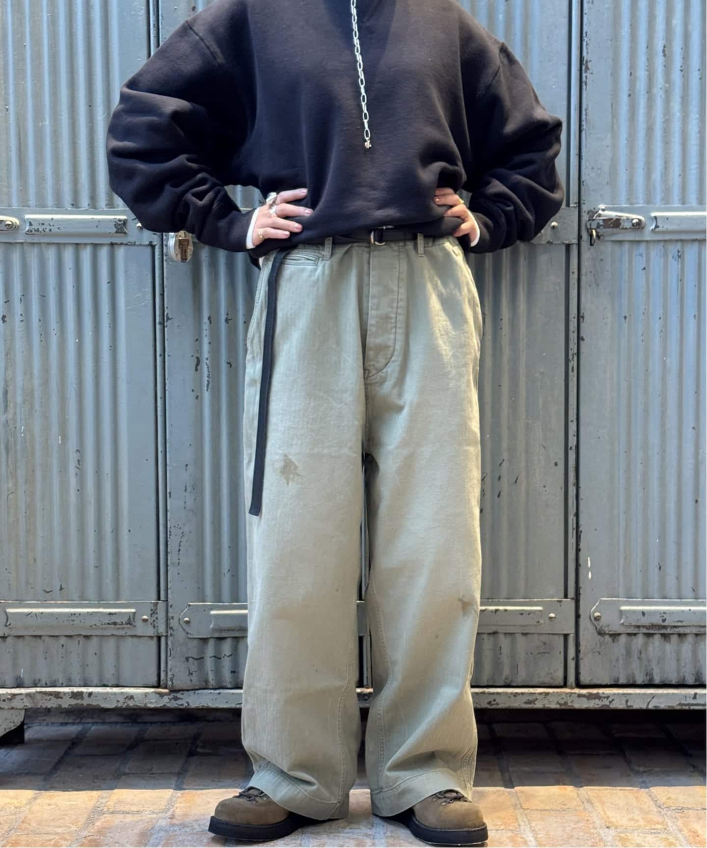 chimala】 US ARMY OFFICER TROUSERS-SHORTER（その他パンツ