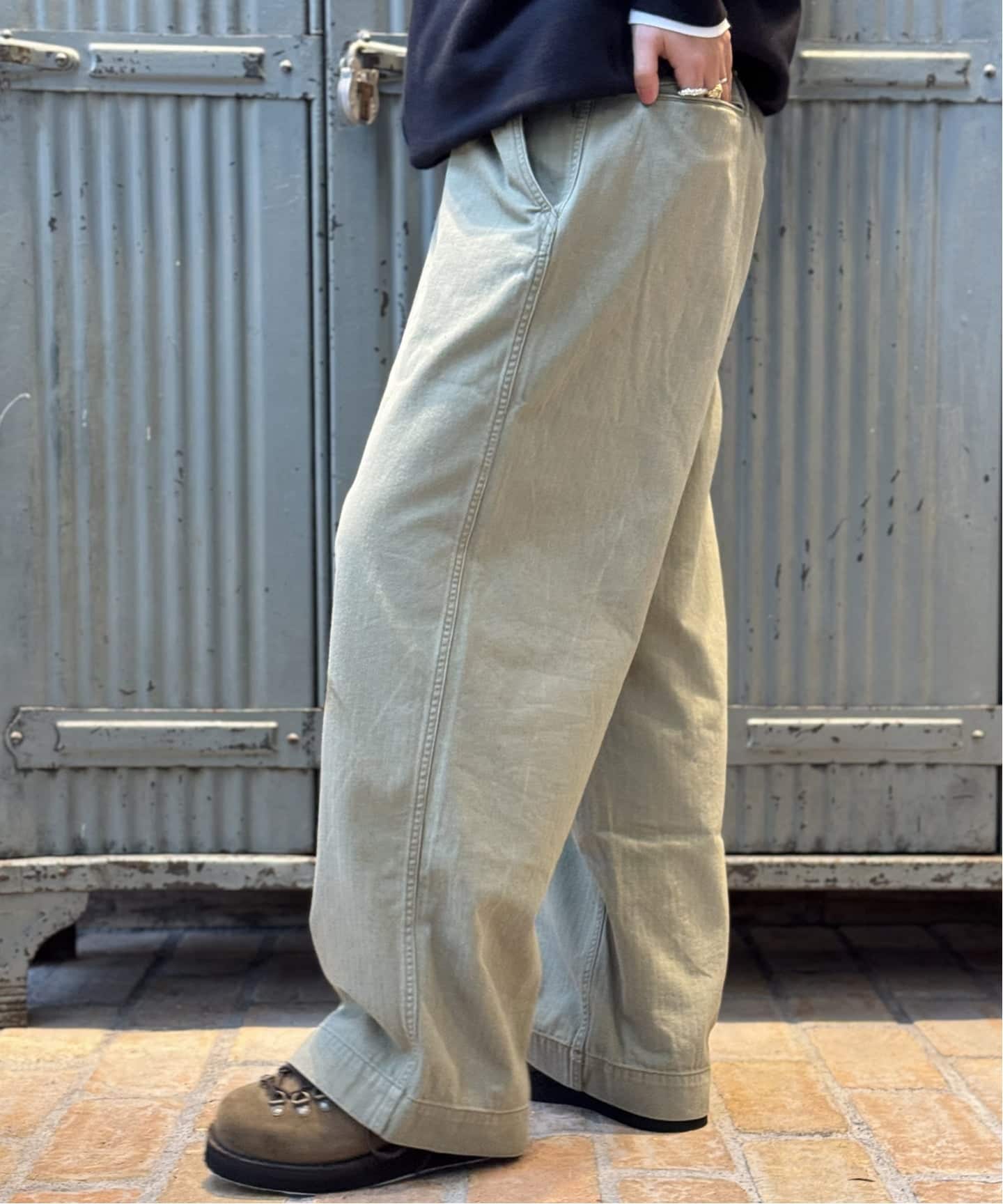 パンツ chimala<br> US ARMY OFFICER'S TROUSERS chimala】 US ARMY OFFICER TROUSERS-SHORTER（その他パンツ