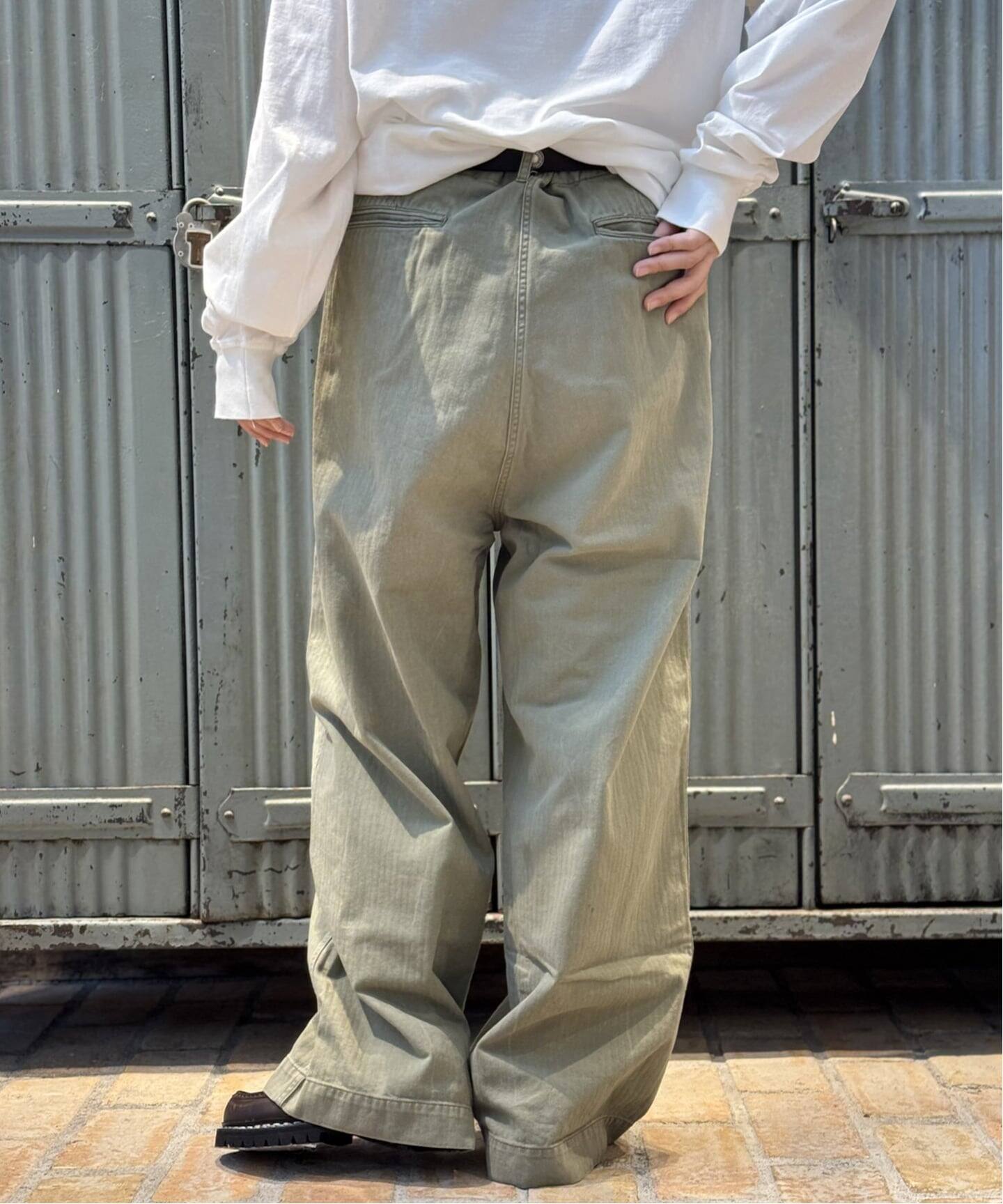 chimala OFFICERS TROUSERS 30 ベージュ chimala OFFICERS TROUSERS 30 ベージュ - メルカリ