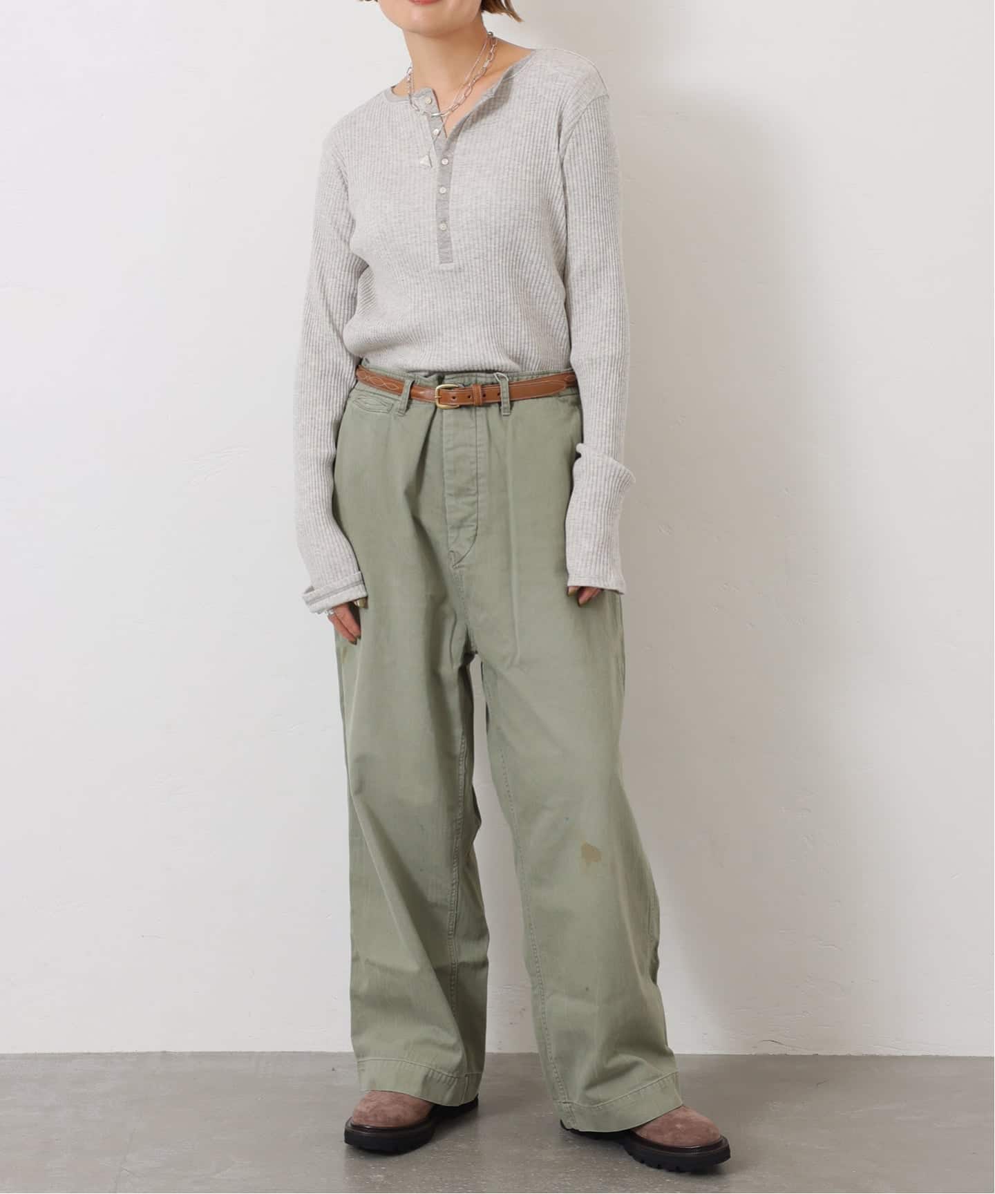 パンツ chimala<br> US ARMY OFFICER'S TROUSERS chimala】 US ARMY OFFICER TROUSERS-SHORTER（その他パンツ