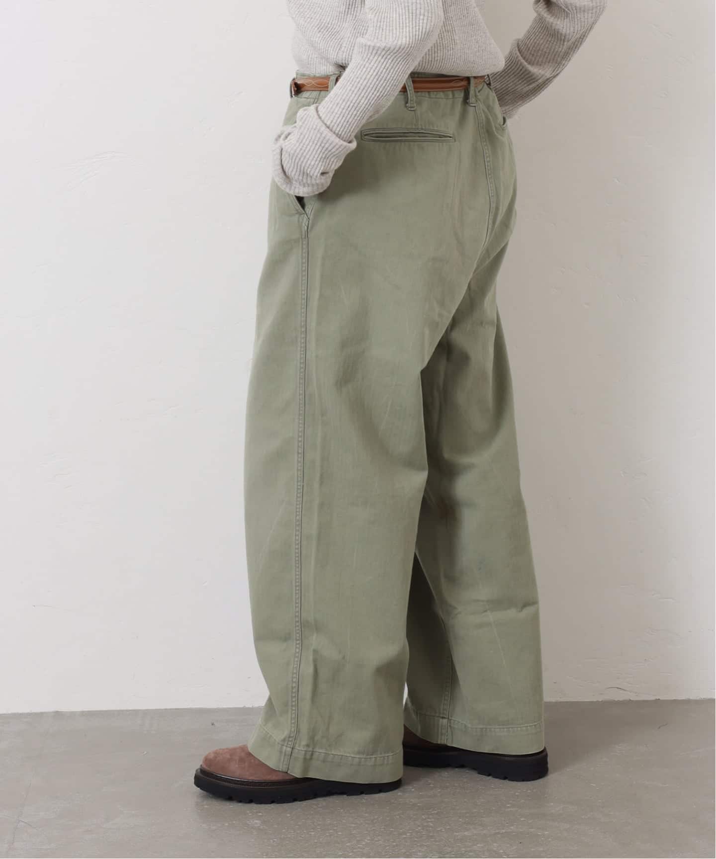 パンツ chimala<br> US ARMY OFFICER'S TROUSERS chimala】 US ARMY OFFICER TROUSERS-SHORTER（その他パンツ