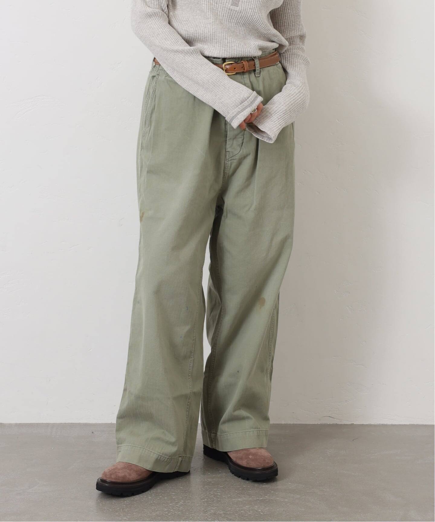 パンツ chimala<br> US ARMY OFFICER'S TROUSERS chimala】 US ARMY OFFICER TROUSERS-SHORTER（その他パンツ