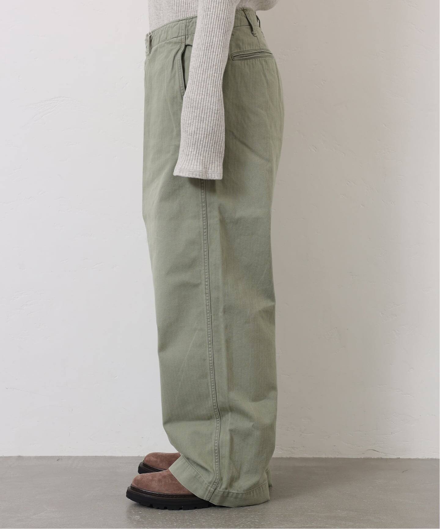 パンツ chimala<br> US ARMY OFFICER'S TROUSERS chimala】 US ARMY OFFICER TROUSERS-SHORTER（その他パンツ