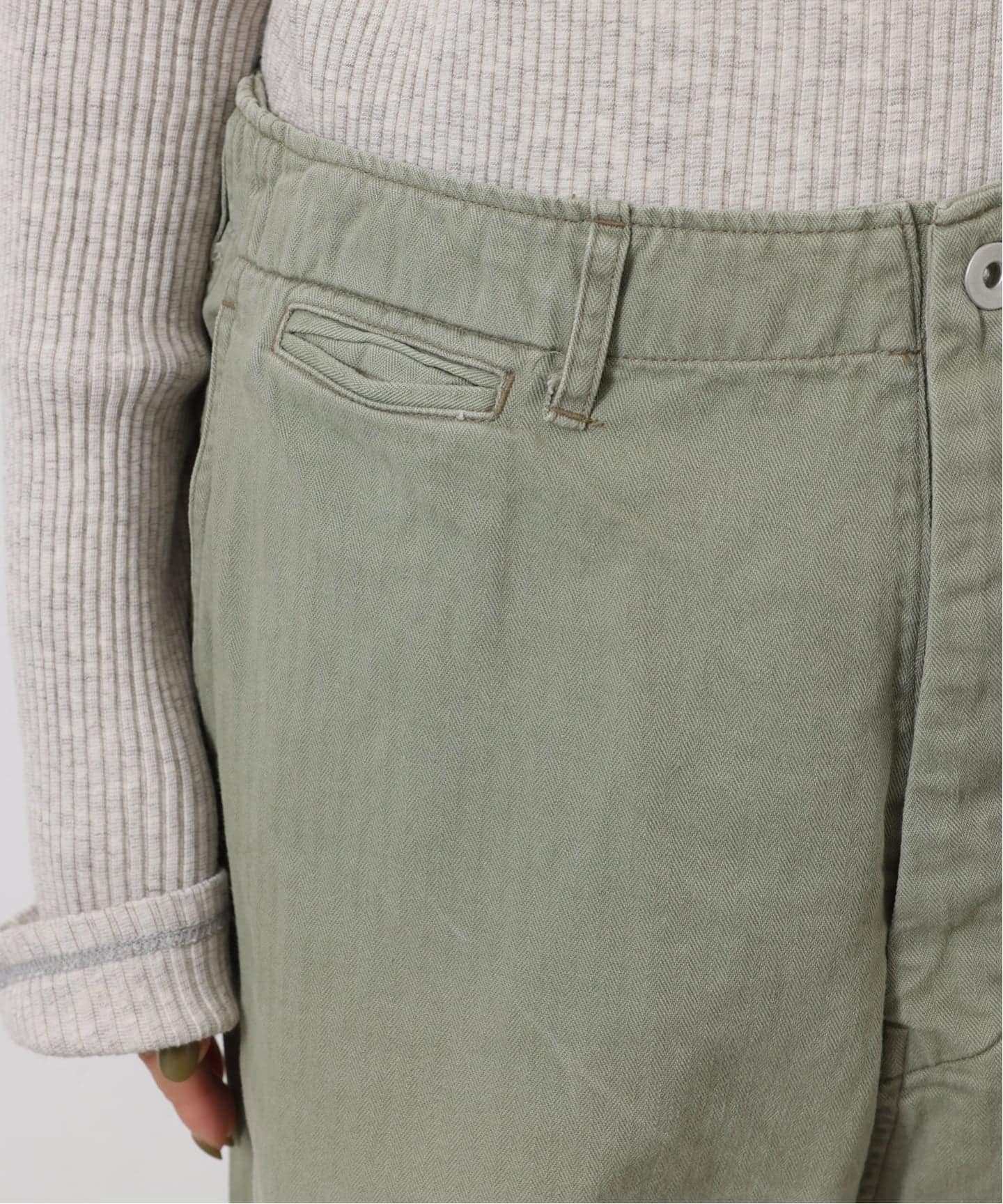 chimala】 US ARMY OFFICER TROUSERS-SHORTER（その他パンツ
