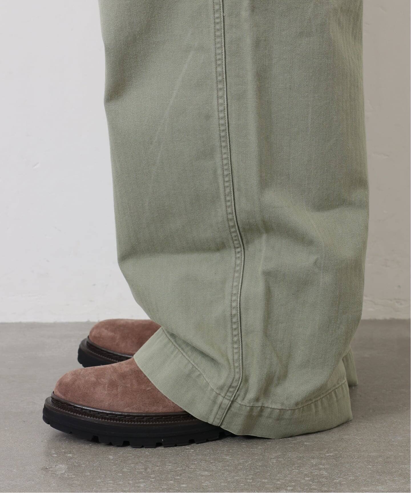 パンツ chimala<br> US ARMY OFFICER'S TROUSERS chimala(チマラ)】US ARMY HARRINGBONE OFFICER TROUSERS