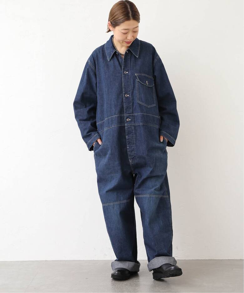 chimala/チマラ】for luxe DENIM ALL IN ONE（つなぎ／オールインワン 