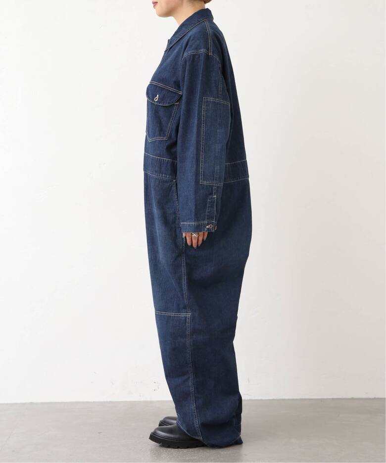 chimala/チマラ】for luxe DENIM ALL IN ONE（つなぎ／オールインワン 
