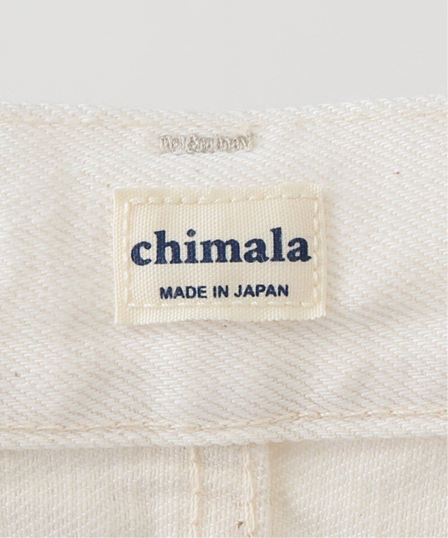 パンツ chimala13.5OZ ECRU WIDE TAPERED CUT chimala】13.5OZ ECRU WIDE TAPERED CUT（デニムパンツ