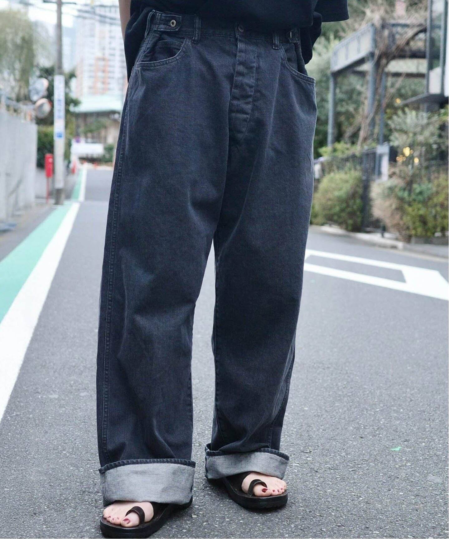 chimala】DENIM WAIST ADJUSTABLE PANT（デニムパンツ・ジーンズ 