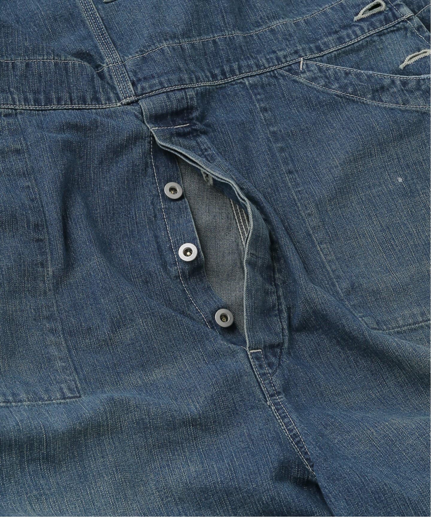 【新品未使用】chimala/チマラDENIM OVERALL chimala/チマラ】for luxe DENIM COVERALL