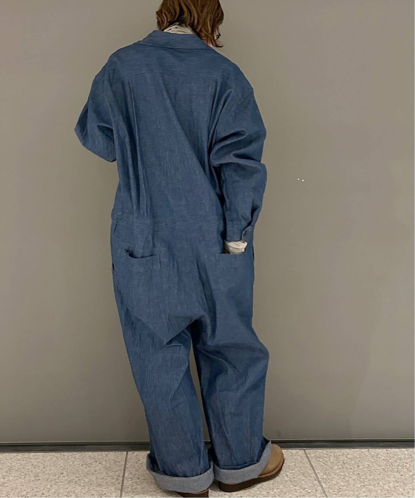 TOUJOURS】 6.5OZ.DENIM All-in-one（つなぎ／オールインワン
