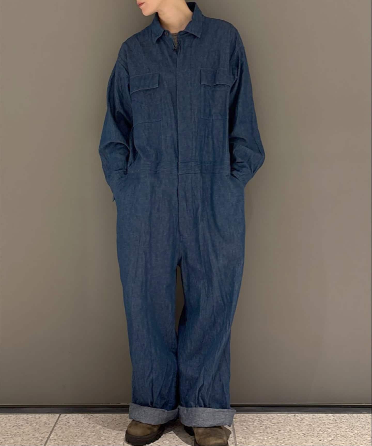 極美品 Journal standard luxe オールインワン紺 日本製 極美品 Journal standard luxe オールインワン紺 日本製 楽天