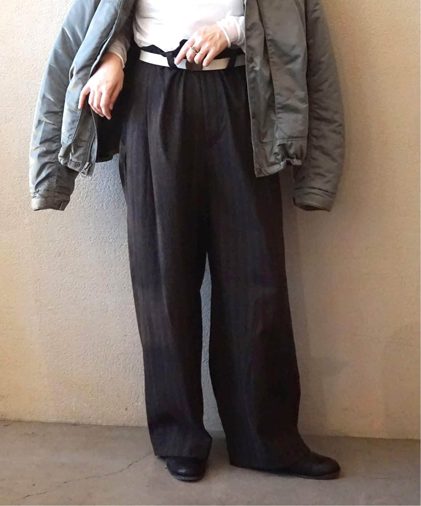 ジャーナルスタンダードラックスローンレースパンツ黒 JOURNAL STANDARD LUXE（ジャーナルスタンダード ラックス）の