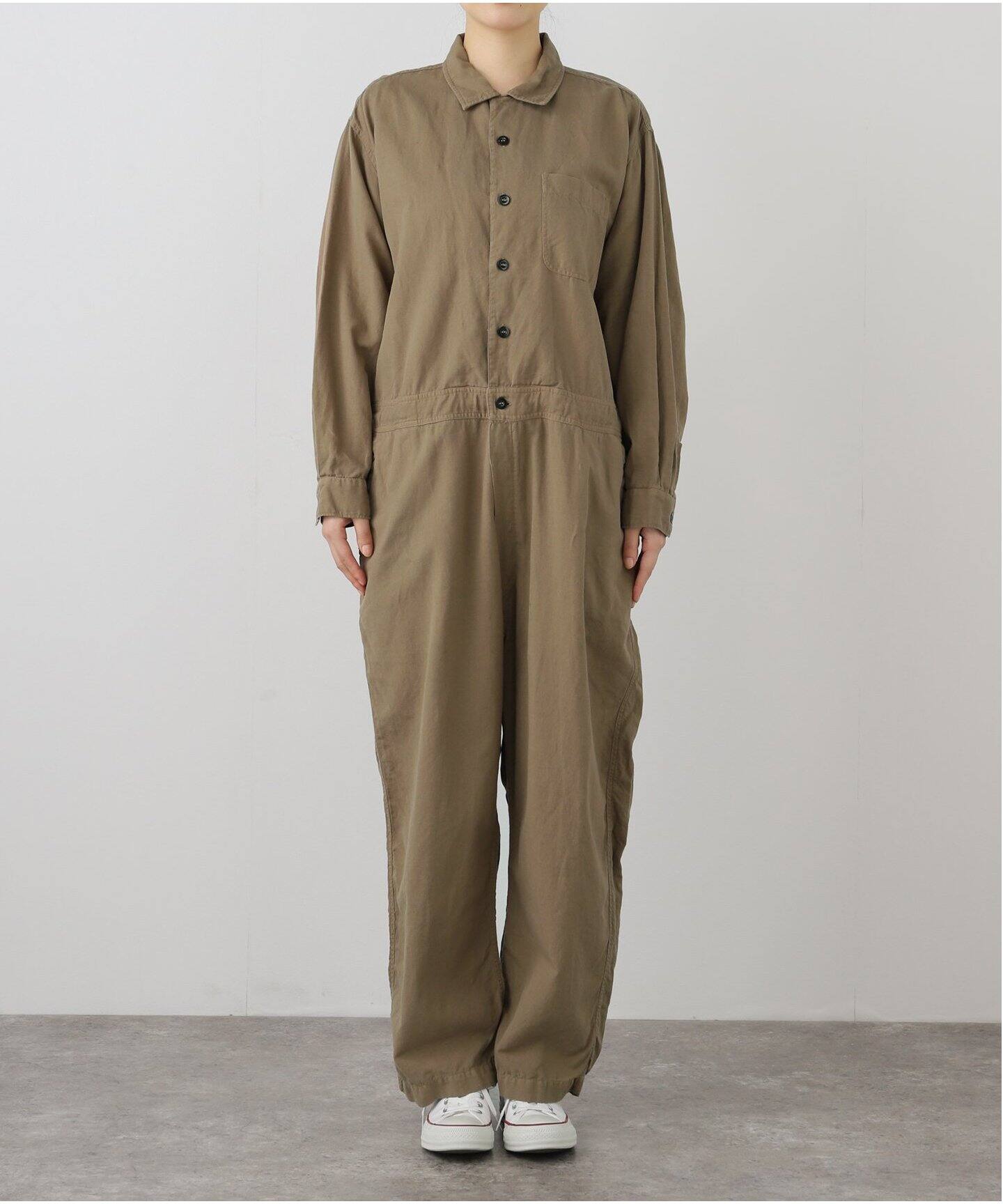 HTS】 COTTON LINEN OVERALLS（つなぎ／オールインワン）｜journal 