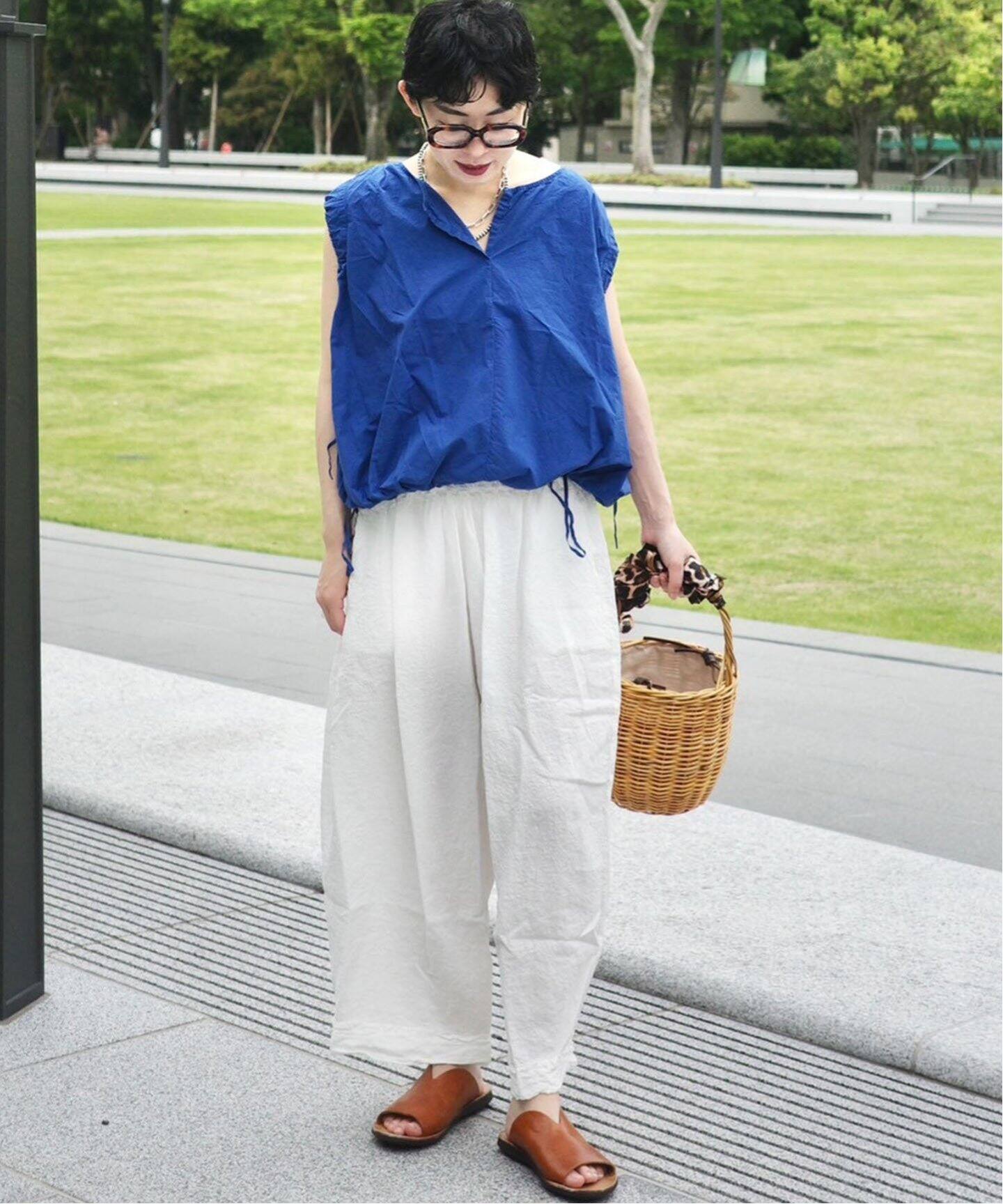 MANUELLE GUIBAL マニュエルギバル　OVERSIZED PANT MANUELLE GUIBAL /マニュエルギバル】 PANT OVERSIZED（その他