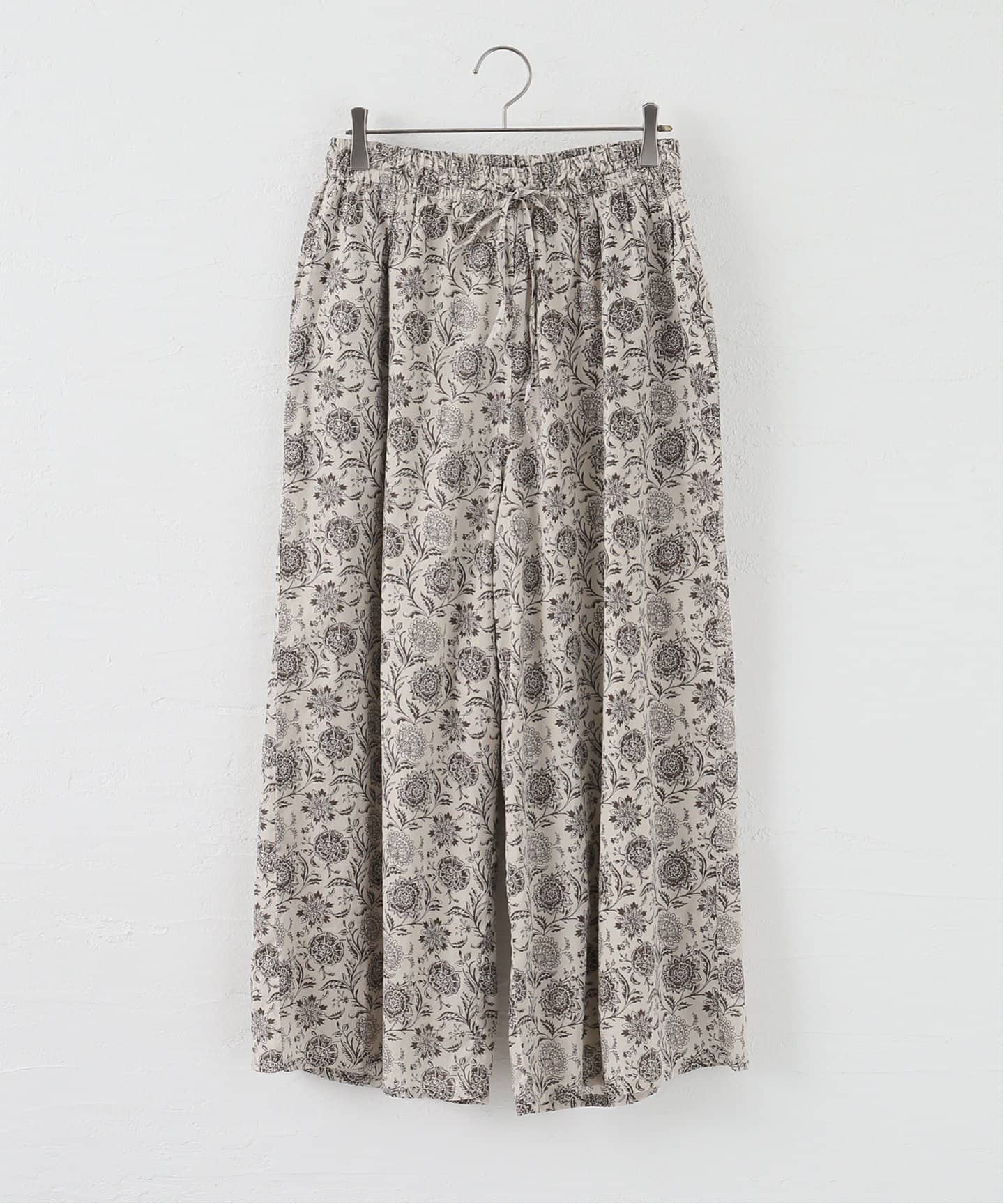 SOIL】 FLOWER PRINT WIDE EASY PANTS（その他パンツ）｜journal