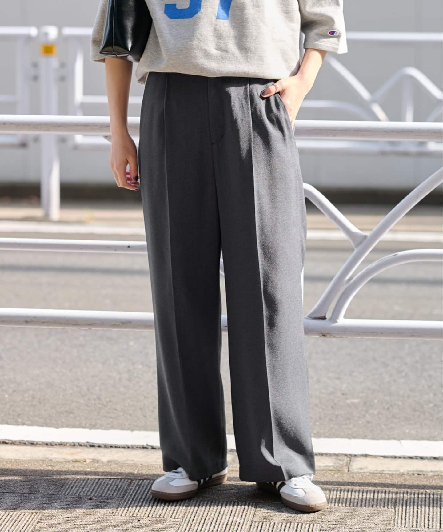 追加》LINYツイルタックパンツ（スラックス）｜JOURNAL STANDARD