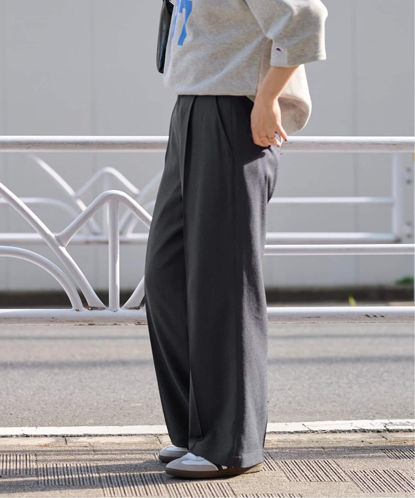JOURNAL STANDARD relume - マットウースフレアタックパンツ