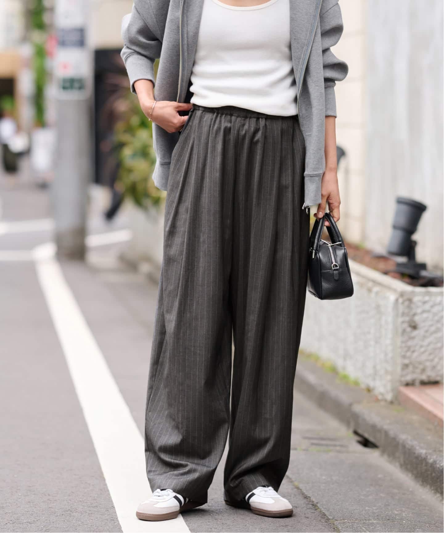 ジャーナルスタンダード レリューム（JOURNAL STANDARD relume）/ピンストライプカーブイージー ピンストライプカーブイージー（その他パンツ）｜JOURNAL STANDARD