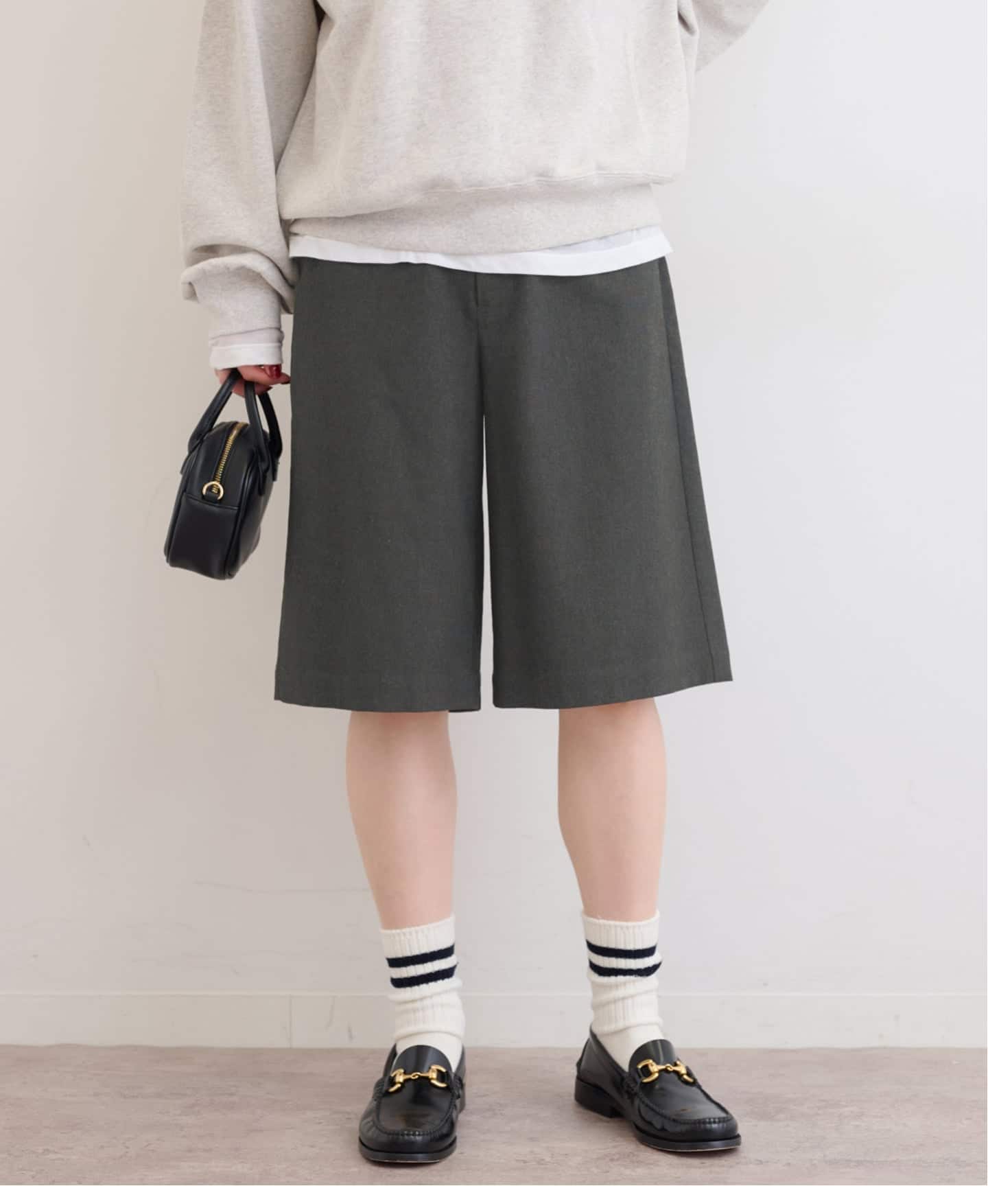 吸湿発熱 / ウォッシャブルソフトサーモハーフパンツ（ショート