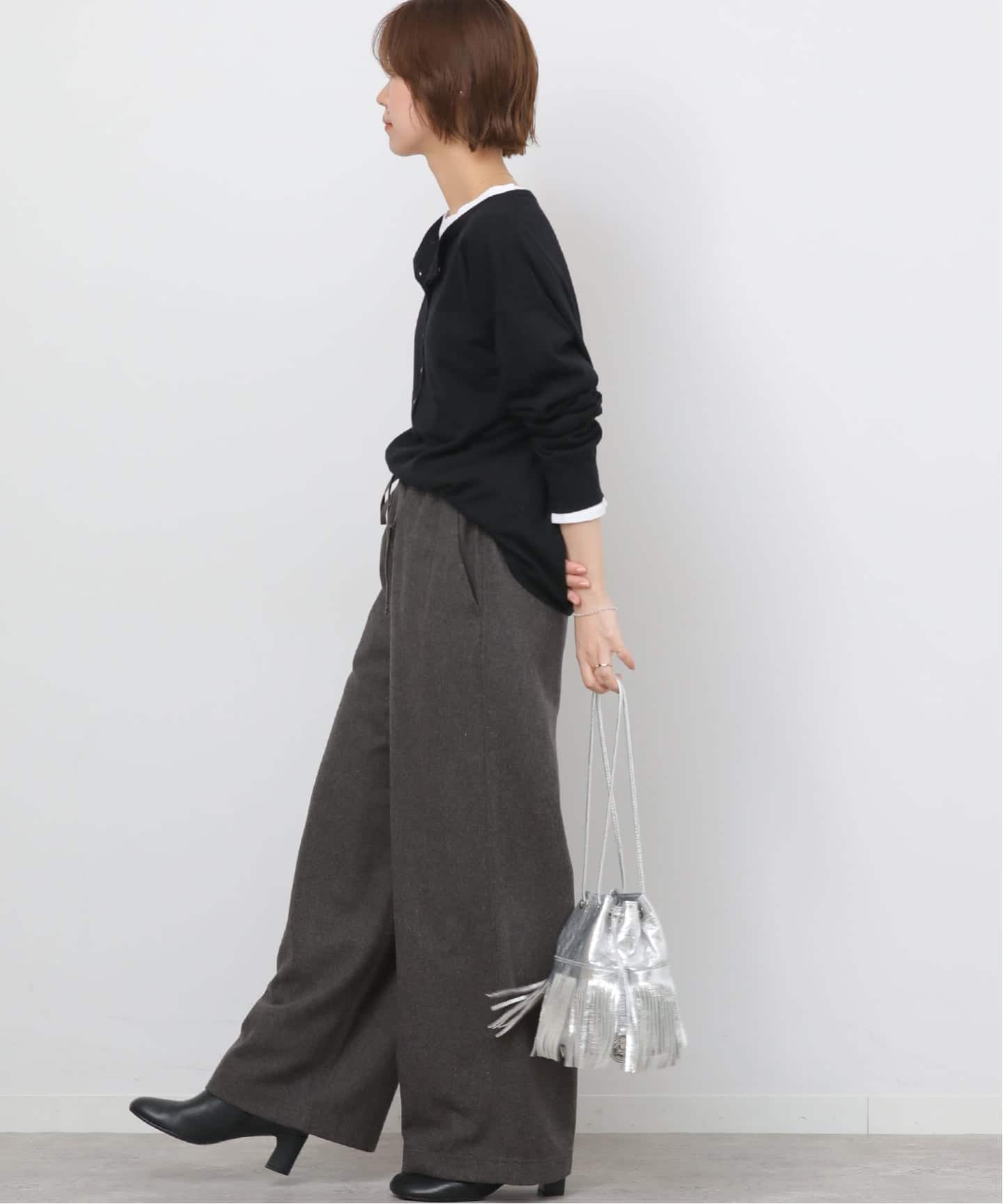 ウールミックスフラノイージーワイド（その他パンツ）｜JOURNAL