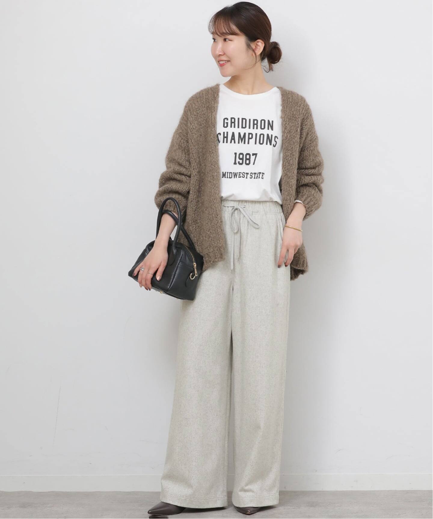 ウールミックスフラノイージーワイド（その他パンツ）｜JOURNAL