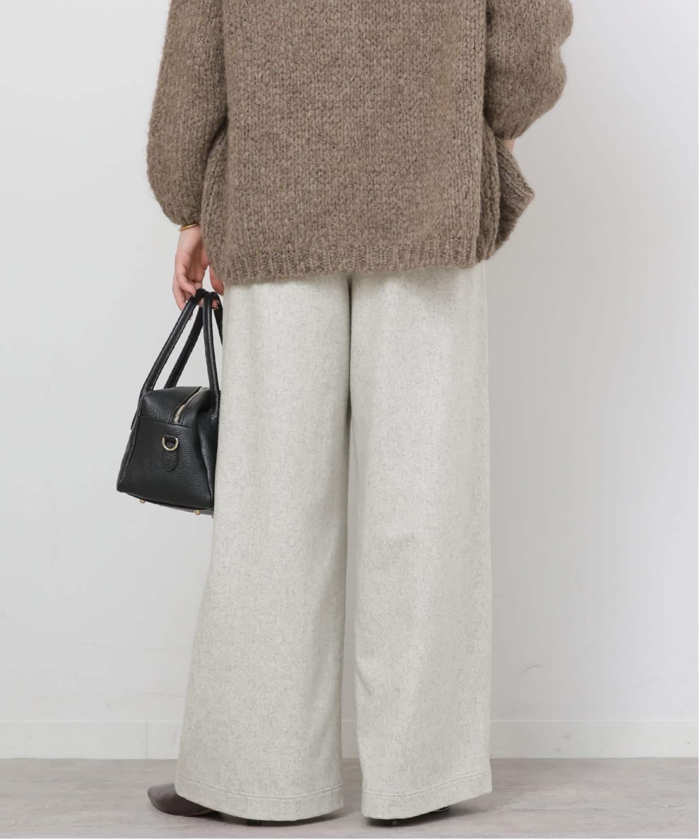 ウールミックスフラノイージーワイド（その他パンツ）｜JOURNAL