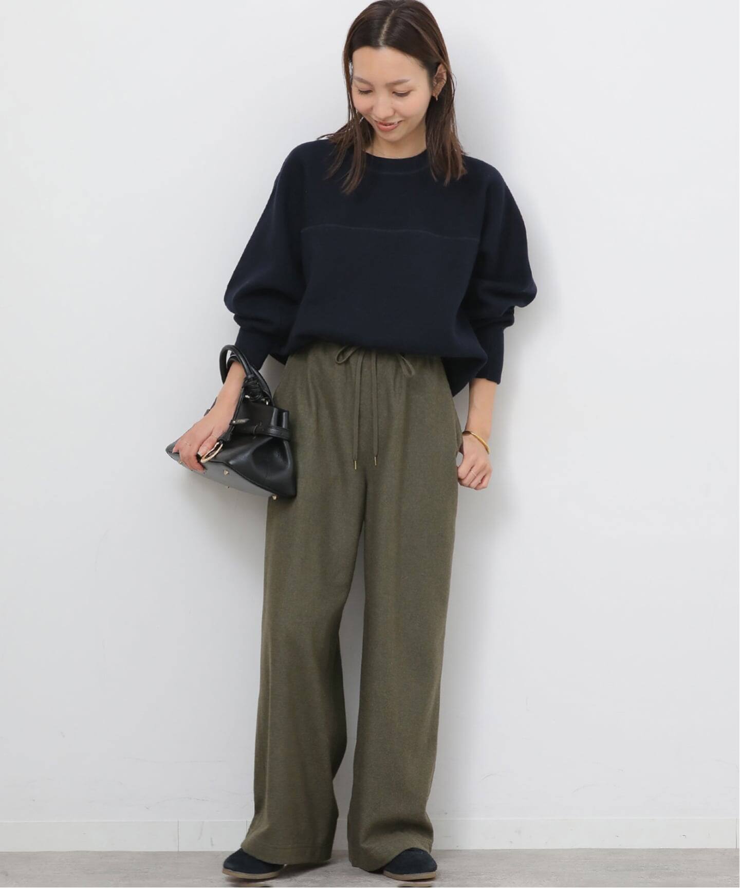 ジャーナルスタンダード レリューム（JOURNAL STANDARD relume）/ウールミックスフラノイージーワイド ウールミックスフラノイージーワイド（その他パンツ）｜JOURNAL