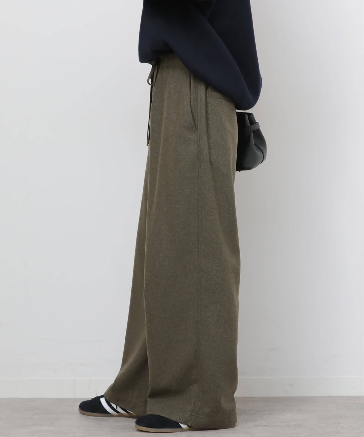 ウールミックスフラノイージーワイド（その他パンツ）｜JOURNAL