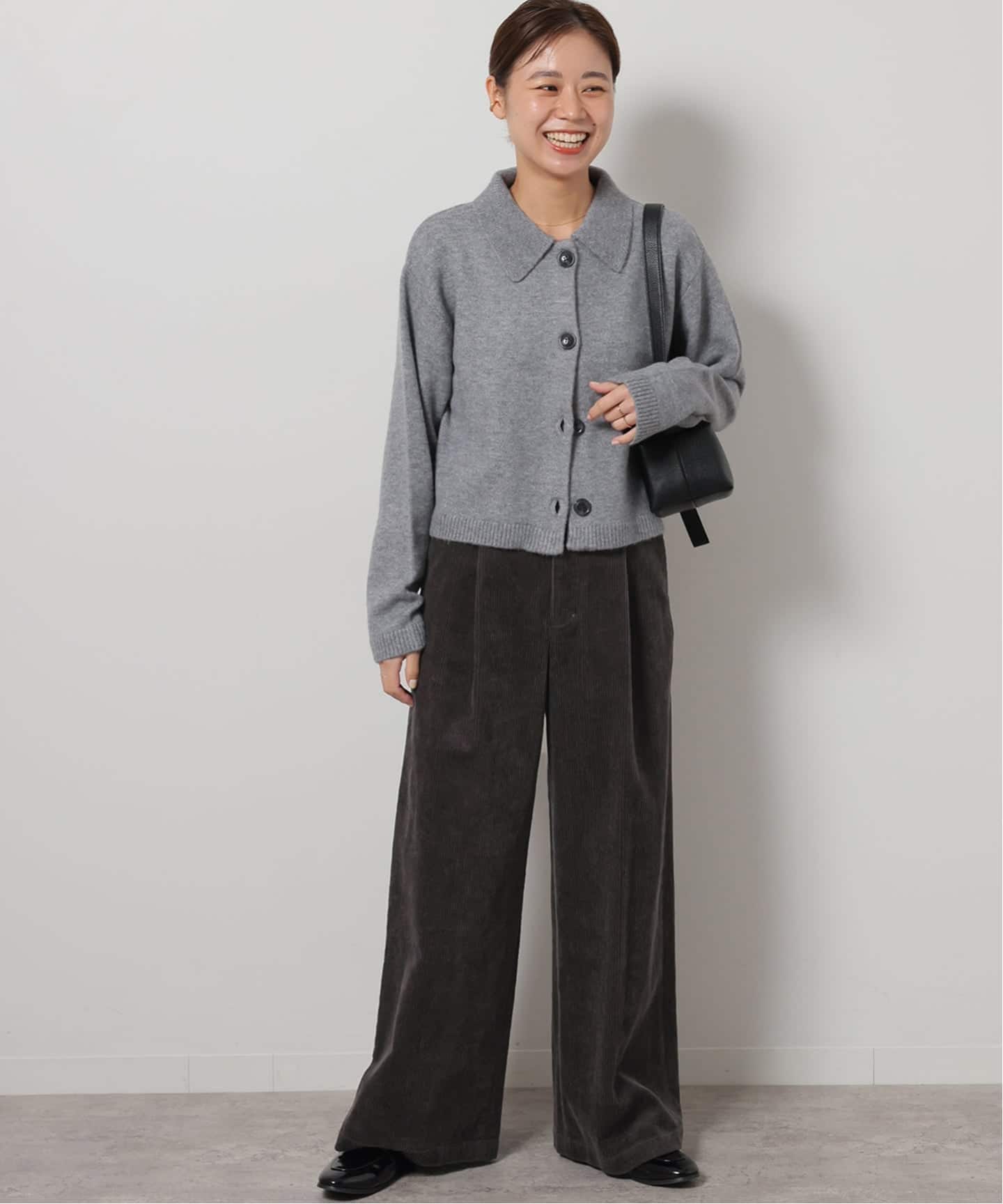 追加2》ウォッシャブルコーデュロイタックワイドパンツ（その他パンツ