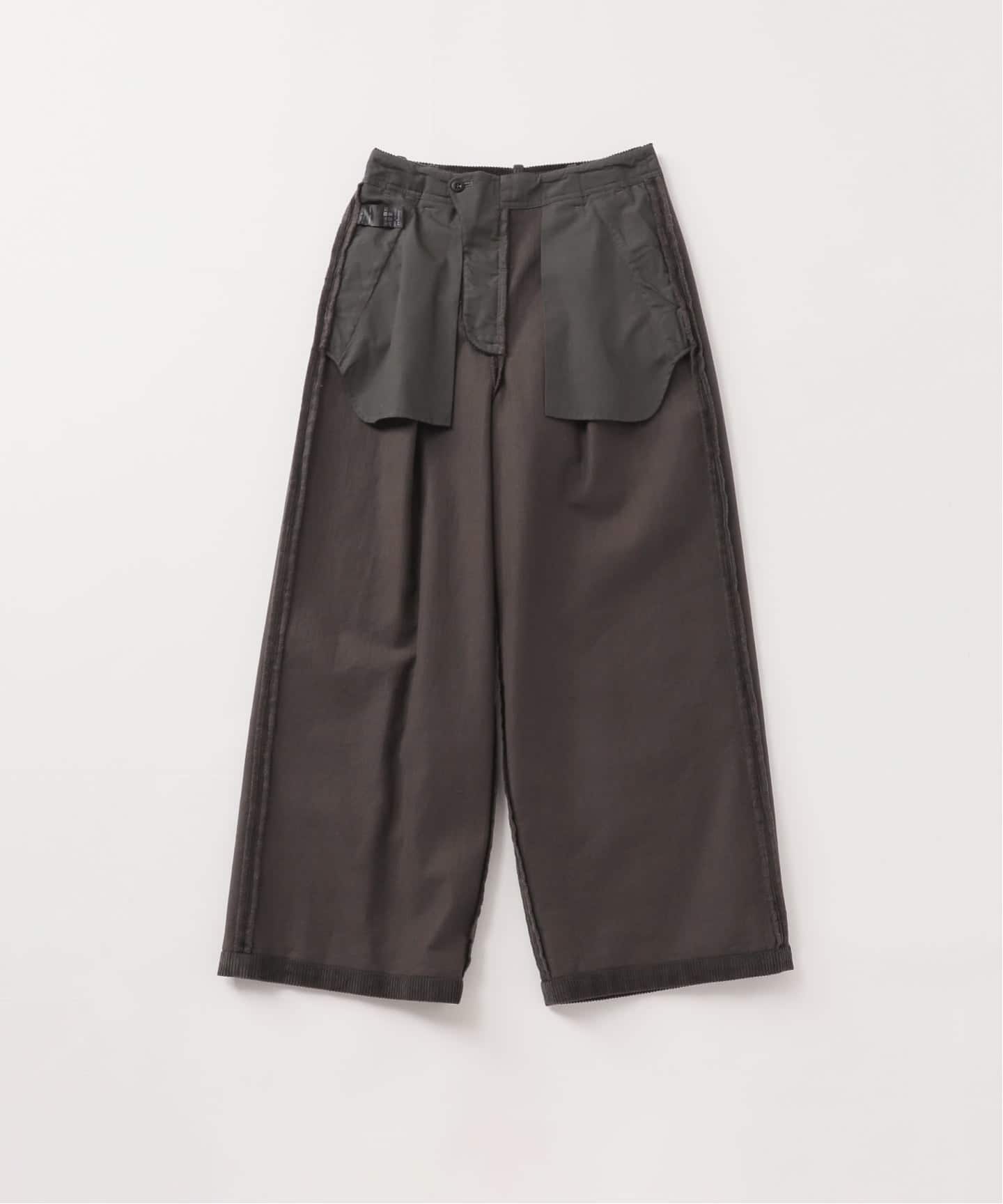 追加2》ウォッシャブルコーデュロイタックワイドパンツ（その他パンツ