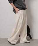 《追加2》ウォッシャブルコーデュロイタックワイドパンツ