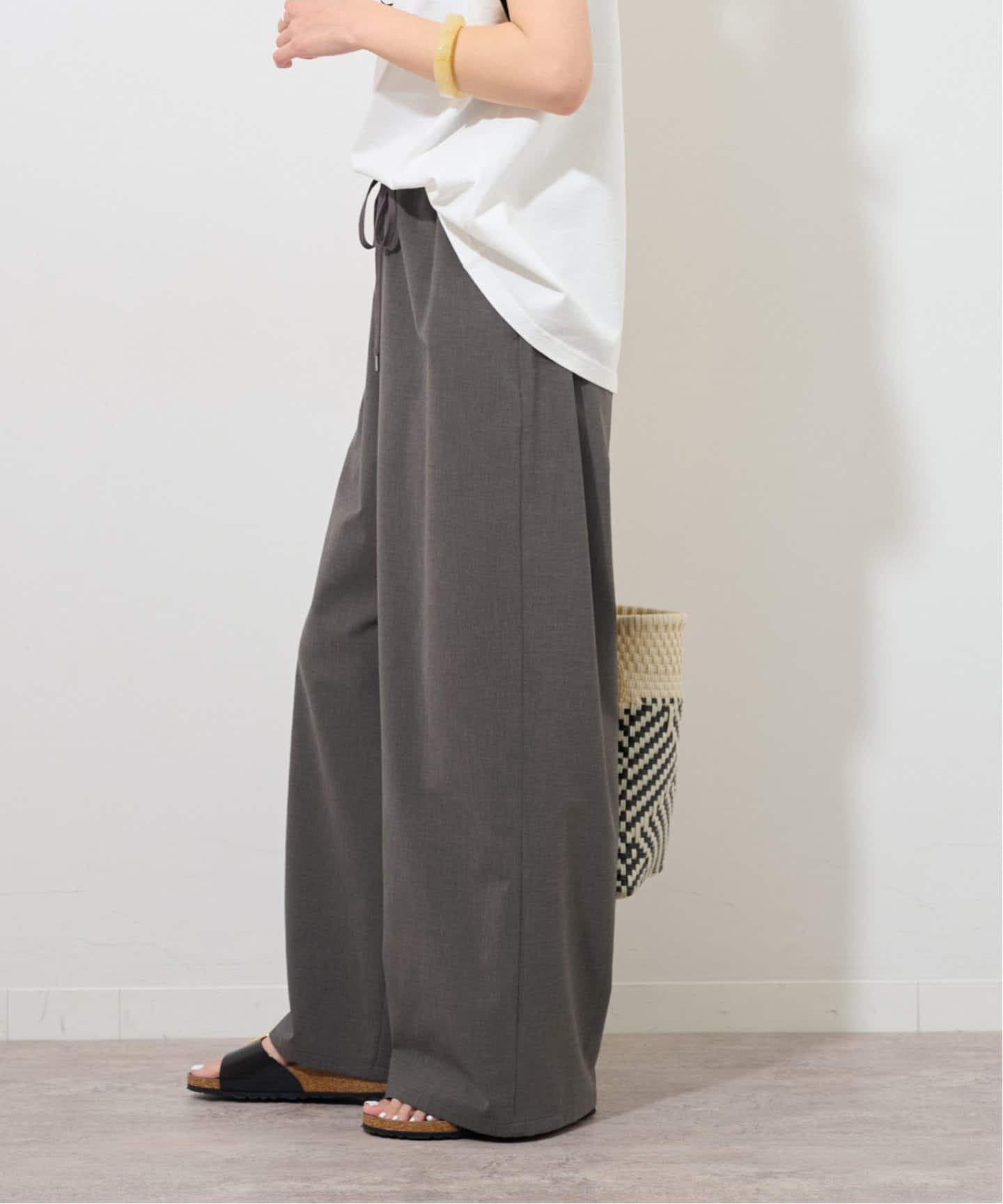 ジャーナルスタンダード レリューム　ストレッチ オールインワン　38新品 MULTI FUNC+】UVカット / 接触冷感 / ストレッチ オールインワン