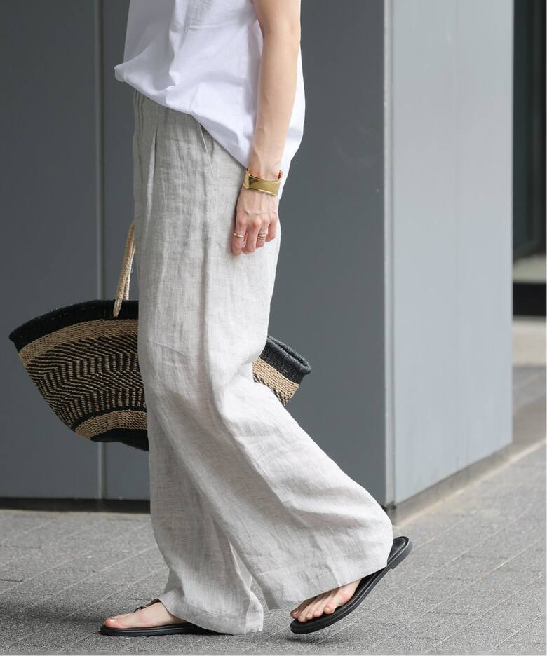 《追加》手洗い可 / No.14フレンチリネンワイドイージー  詳細画像25