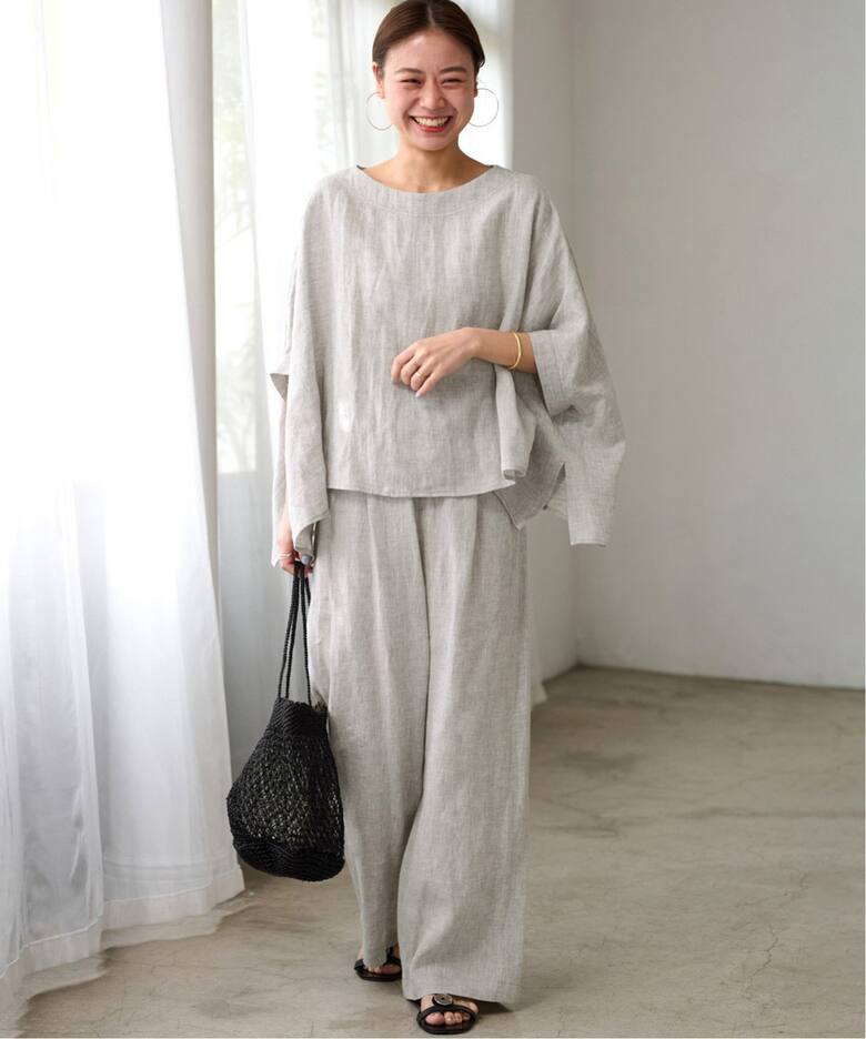 《追加》手洗い可 / No.14フレンチリネンワイドイージー  詳細画像27