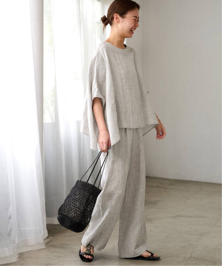 《追加》手洗い可 / No.14フレンチリネンワイドイージー  詳細画像29