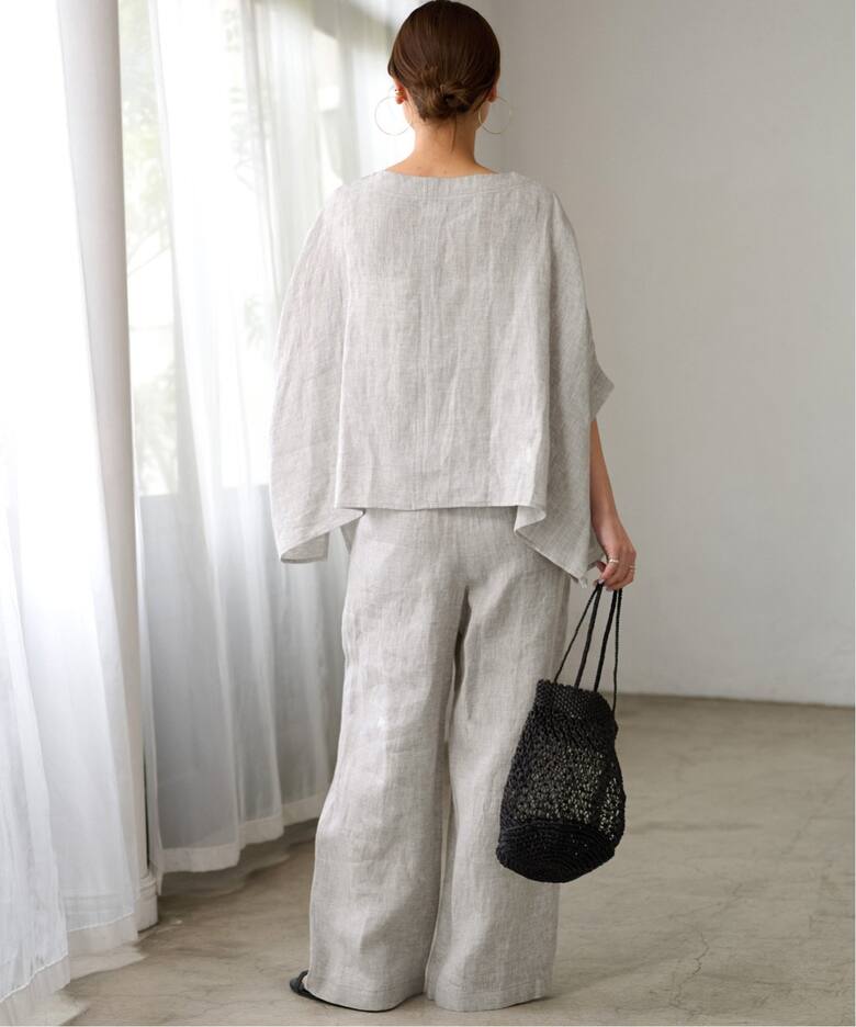 《追加》手洗い可 / No.14フレンチリネンワイドイージー  詳細画像31