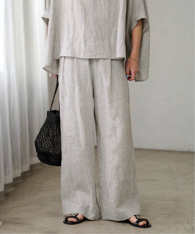 《追加》手洗い可 / No.14フレンチリネンワイドイージー  詳細画像32