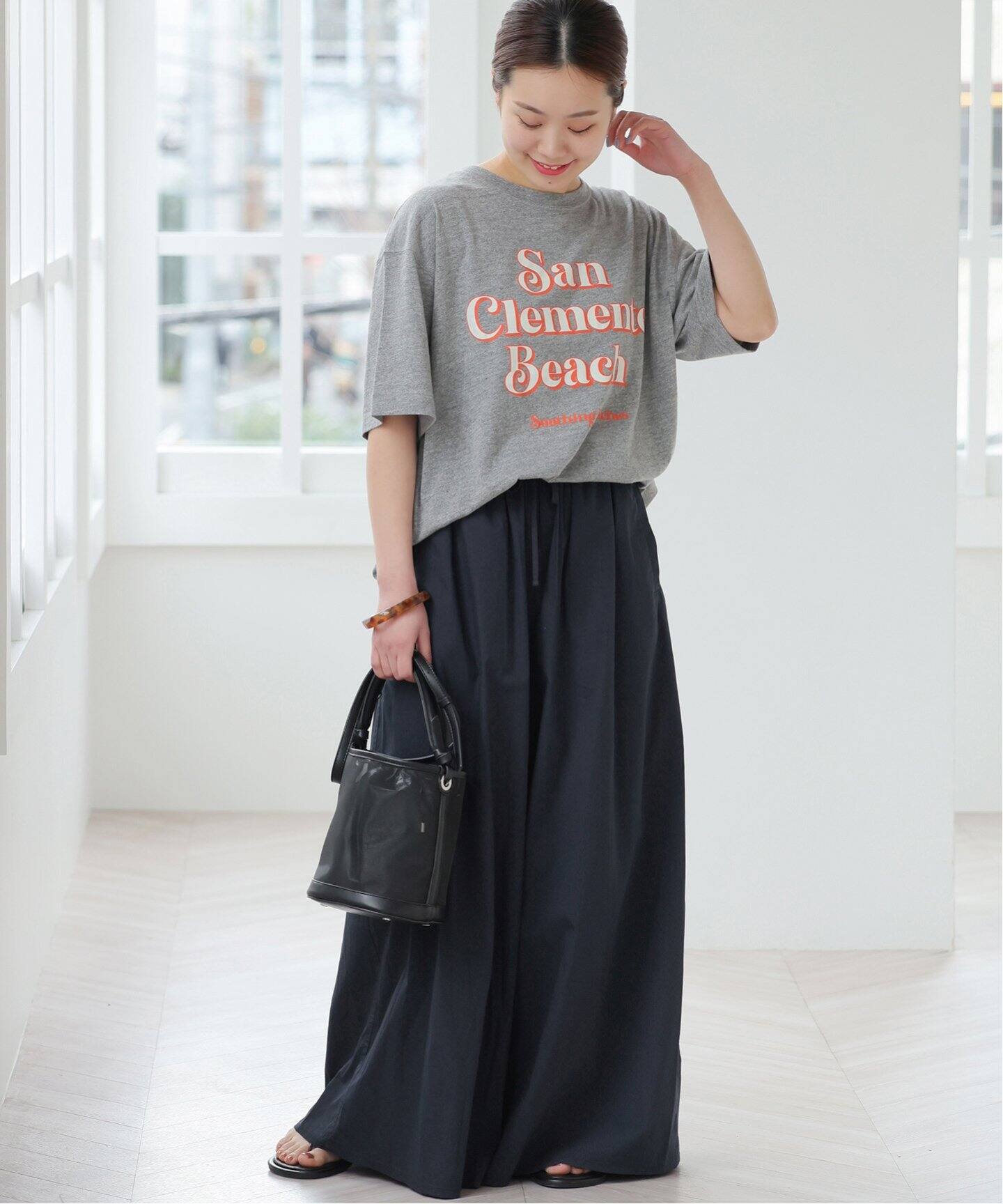 MULTI FUNC+】UVカット / 接触冷感 / ギャザーワイドパンツ（その他