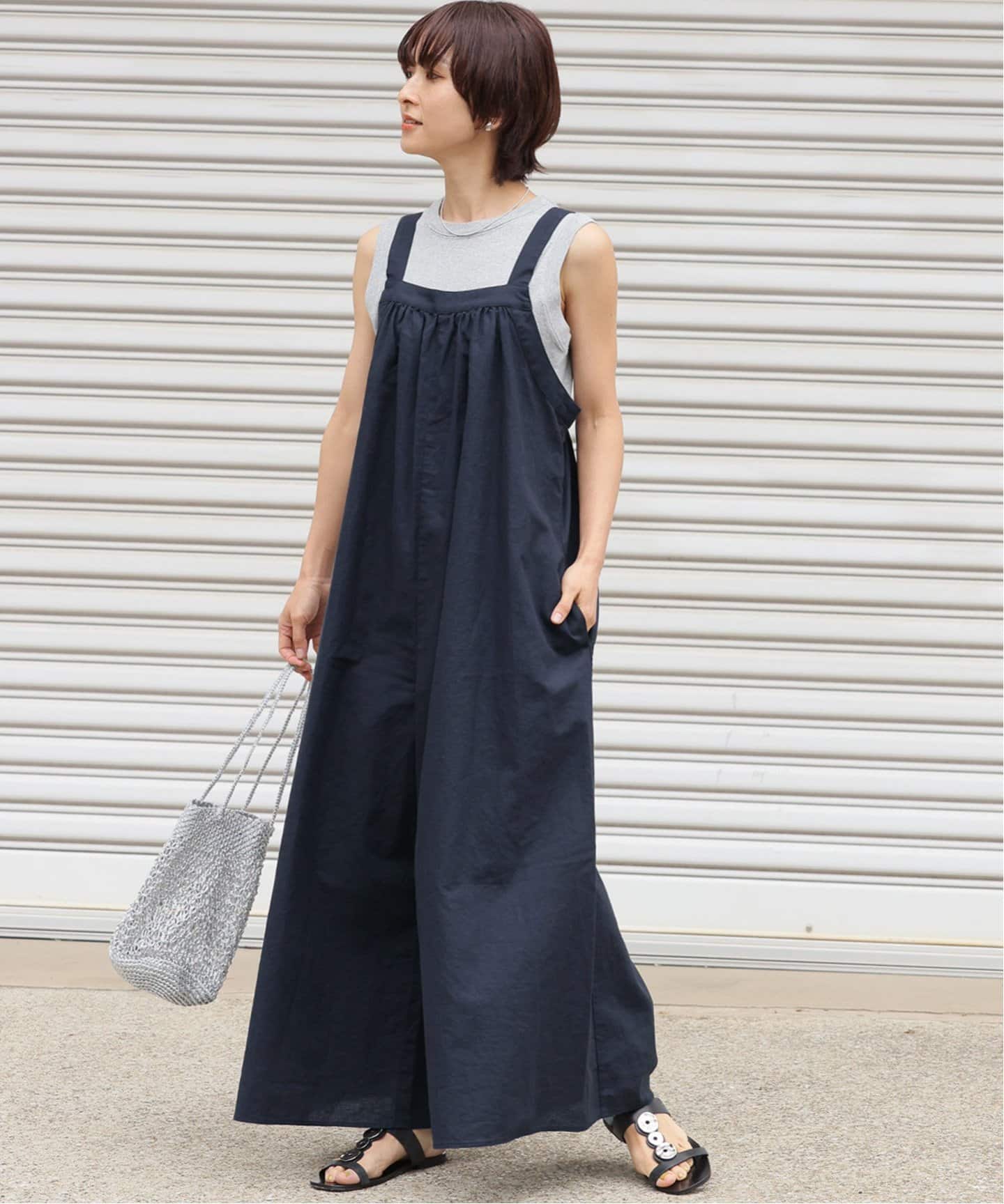 タグ付 JOURNAL STANDARD relume ギャザーサロペット 追加3》手洗い可 / ギャザーサロペット（サロペット