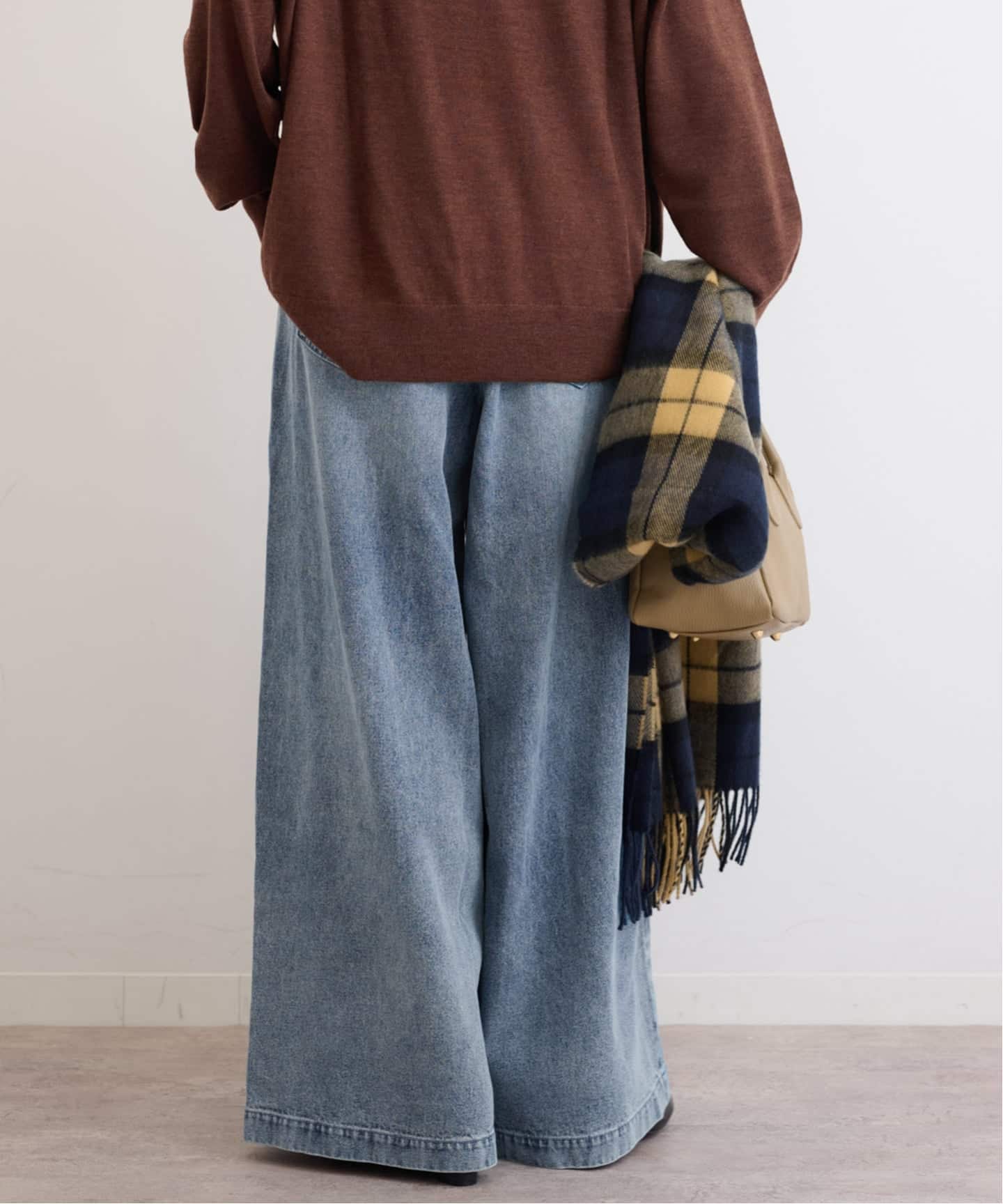 JOURNAL STANDARD relume C/R デニムワイドギャザー JOURNAL STANDARD relume ジーンズ デニム デニムパンツ C/R