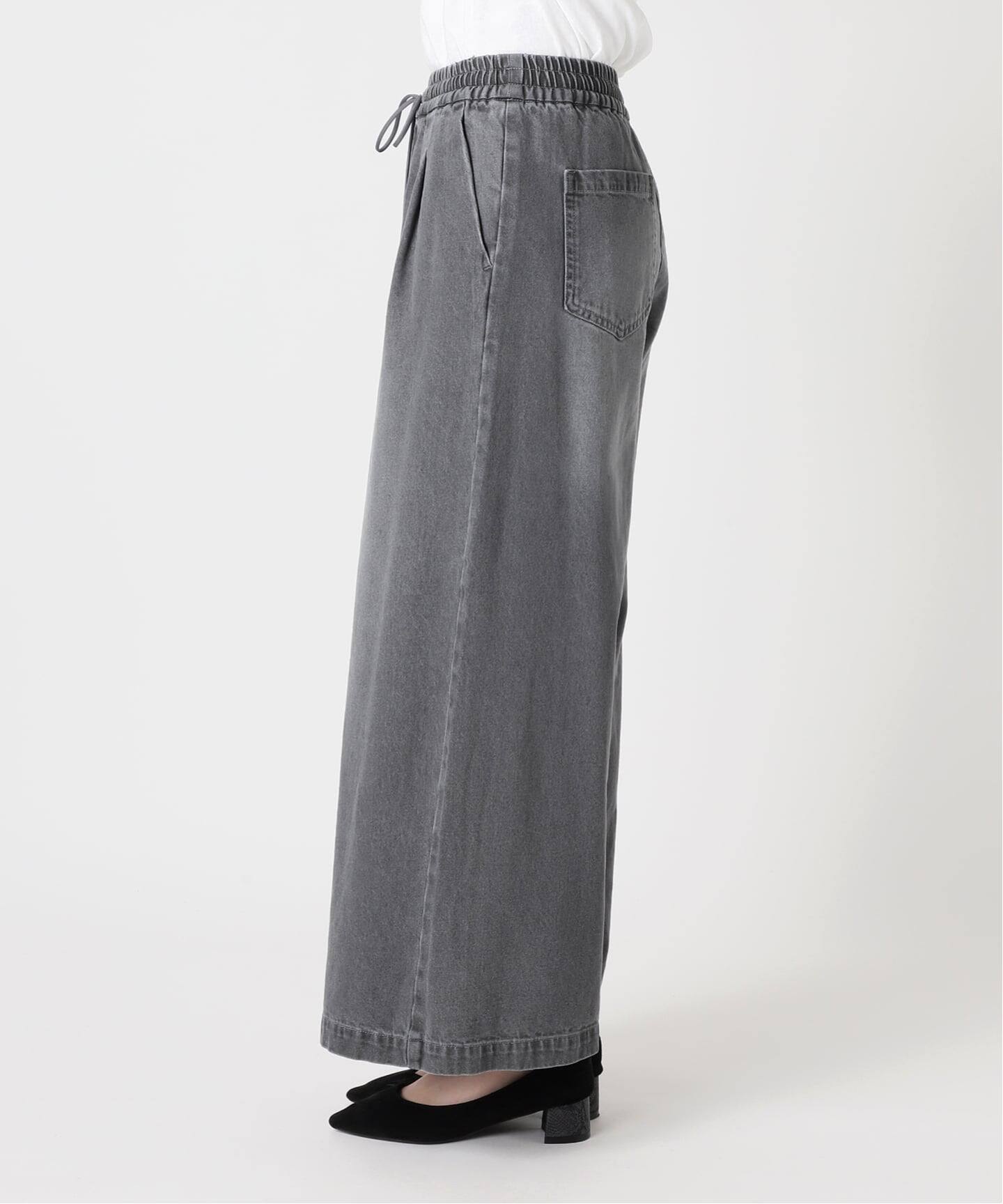追加2》C/R デニムワイドギャザー（デニムパンツ・ジーンズ）｜JOURNAL