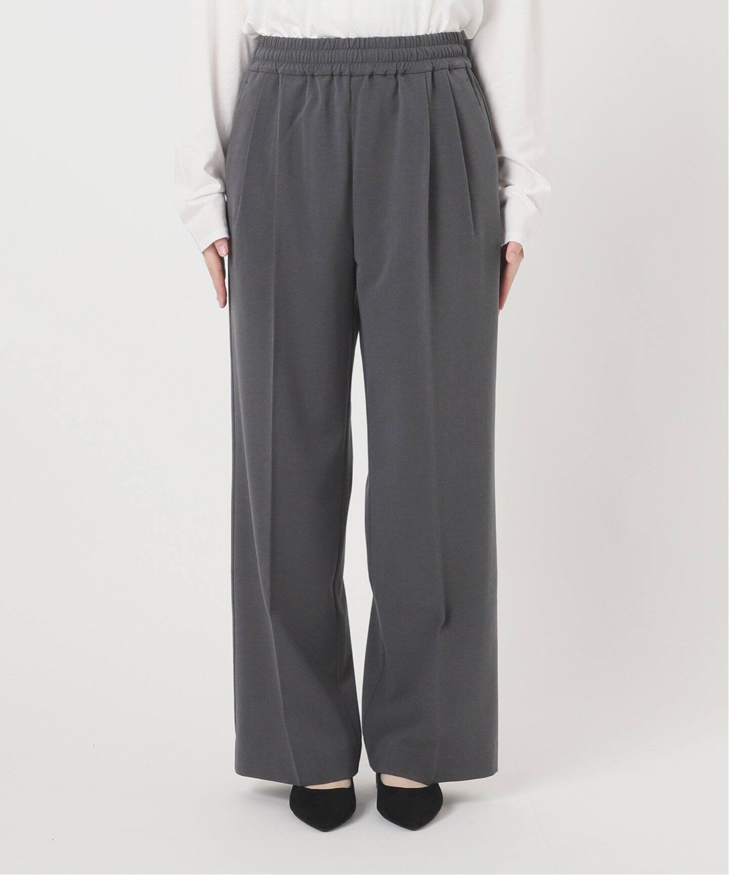 新品 JOURNAL STANDARD relume スムースフレアタックパンツ ジャーナルスタンダード レリューム JOURNAL STANDARD relume